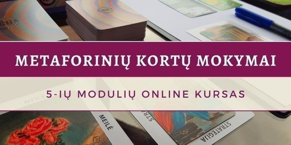 Metaforinių kortų mokymai