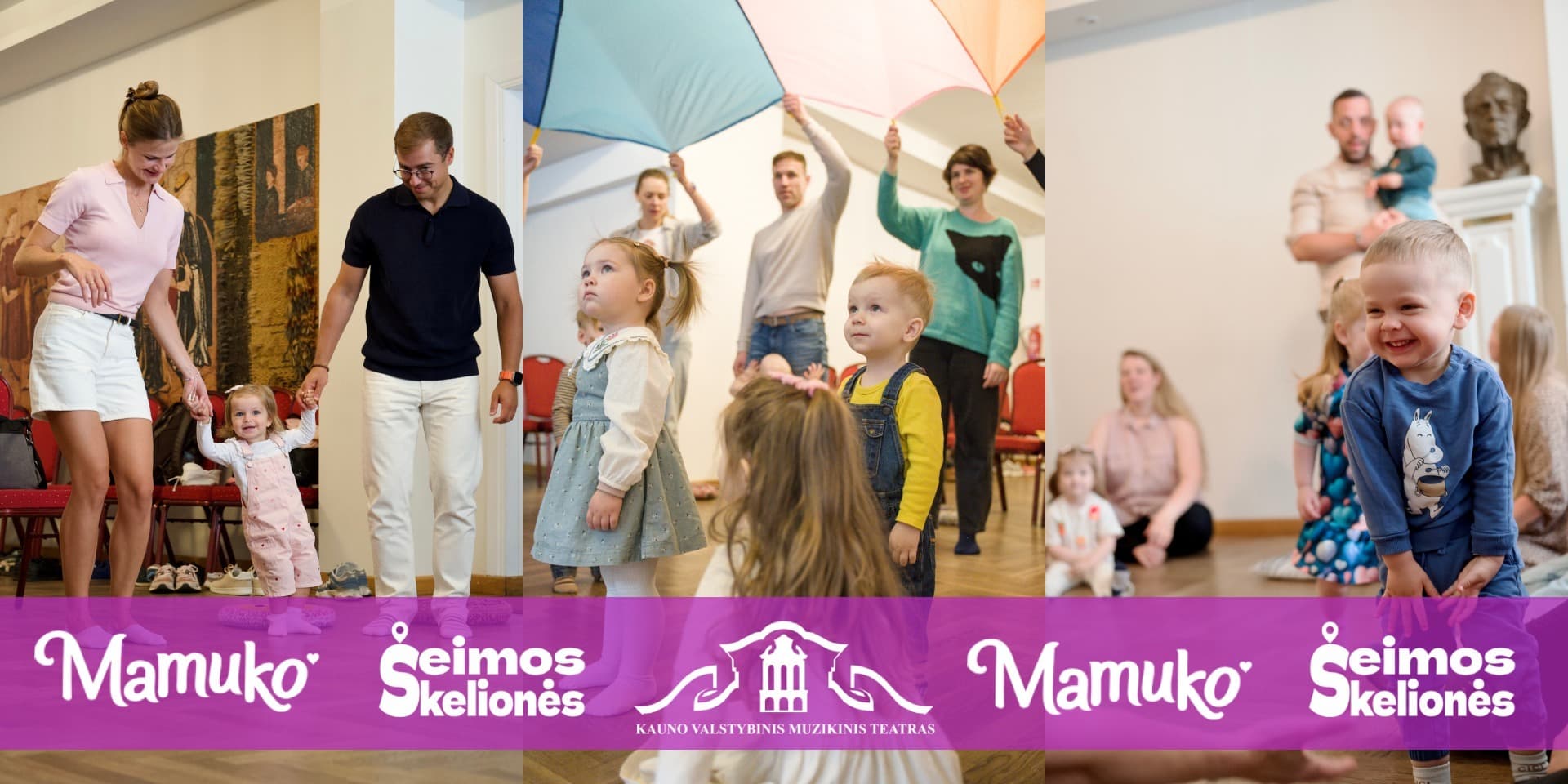 Muzikinė edukacija vaikams (nuo 1,3 m. iki 2,5 m.) | Kaunas 2026-11-12