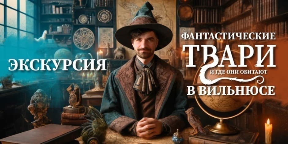 Фантастические твари и где они обитают в Вильнюсе (на украиснком языке)