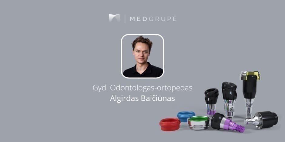 K10273_Atrofuoto apatinio žandikaulio gydymas išimamais protezais su fiksacija ant dantų implantų