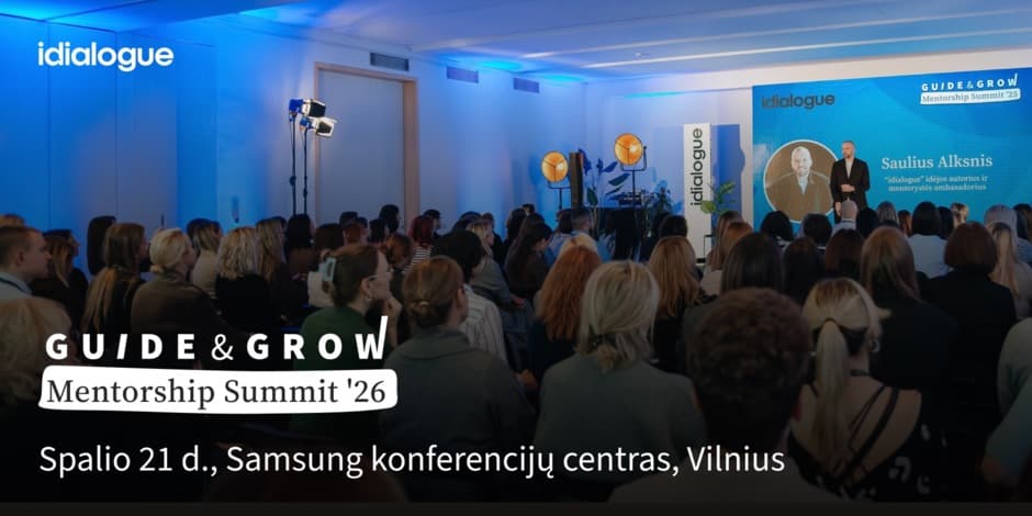 Karjeros mentorystės konferencija GUIDE & GROW '26