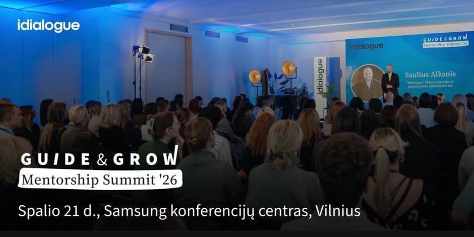 Karjeros mentorystės konferencija GUIDE & GROW '26