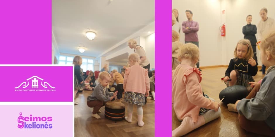 Muzikinės edukacija vaikams (nuo 1,5 m. iki 4 m.) | Kaunas
