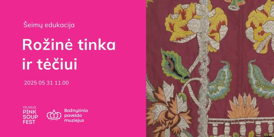 Šeimų edukacija „Rožinė tinka ir tėčiui“