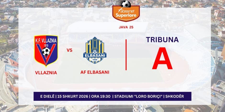 VLLAZNIA - AF ELBASANI | A |
