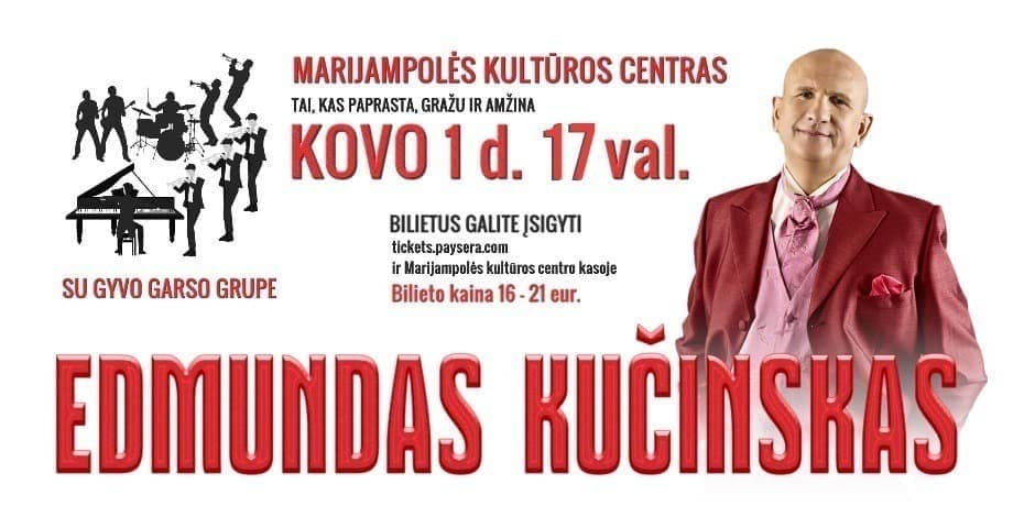 EDMUNDAS KUČINSKAS SU GYVO GARSO GRUPE