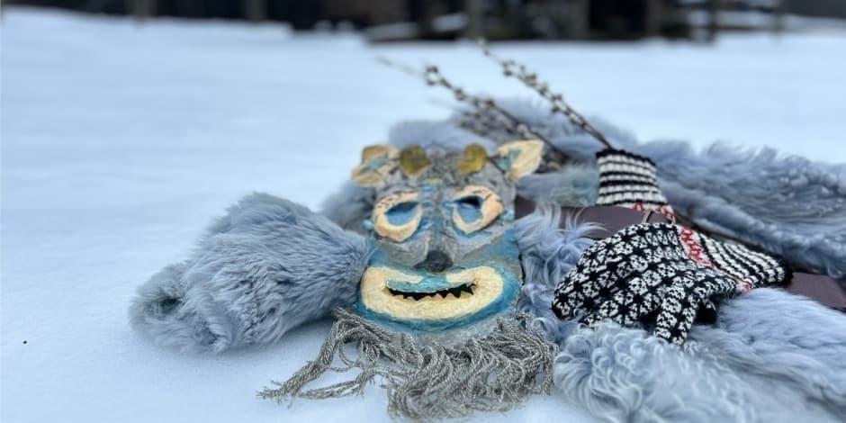 Tradicinių Užgavėnių kaukių dirbtuvės 1 DALIS / Traditional Mardi Gras Mask Workshop PART 1