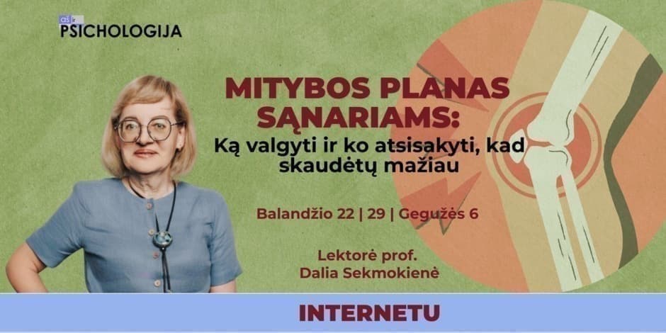 Mitybos planas sąnariams: ką valgyti ir ko atsisakyti, kad skaudėtų mažiau