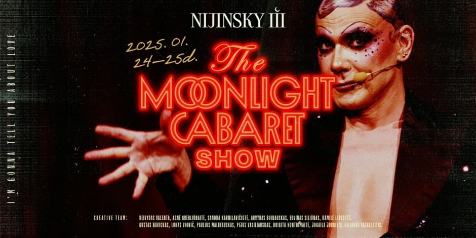 THE MOONLIGHT CABARET SHOW | Saturday (01.25)