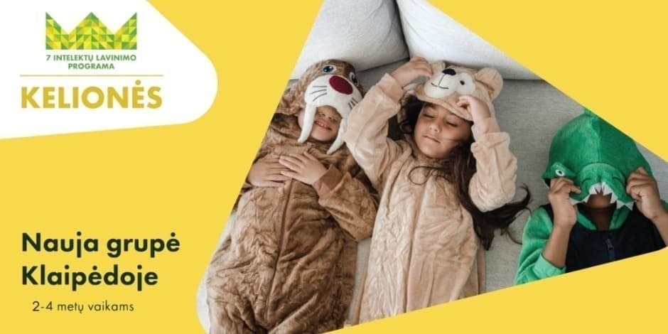 7 intelektų lavinimo programa KELIONĖS Klaipėdoje
