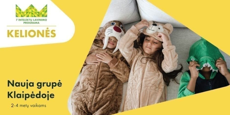 7 intelektų lavinimo programa KELIONĖS Klaipėdoje