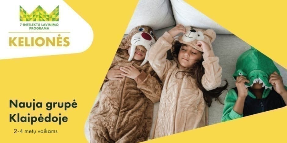 7 intelektų lavinimo programa KELIONĖS Klaipėdoje