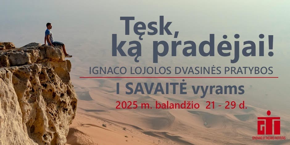 Ignaco Lojolos Dvasinės pratybos VYRAMS. I savaitė