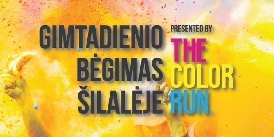 Gimtadienio bėgimas Šilalėje # presented by THE COLOR RUN