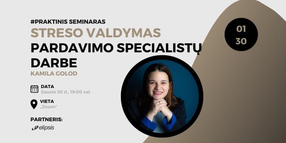 Streso valdymas pardavimo specialistų darbe