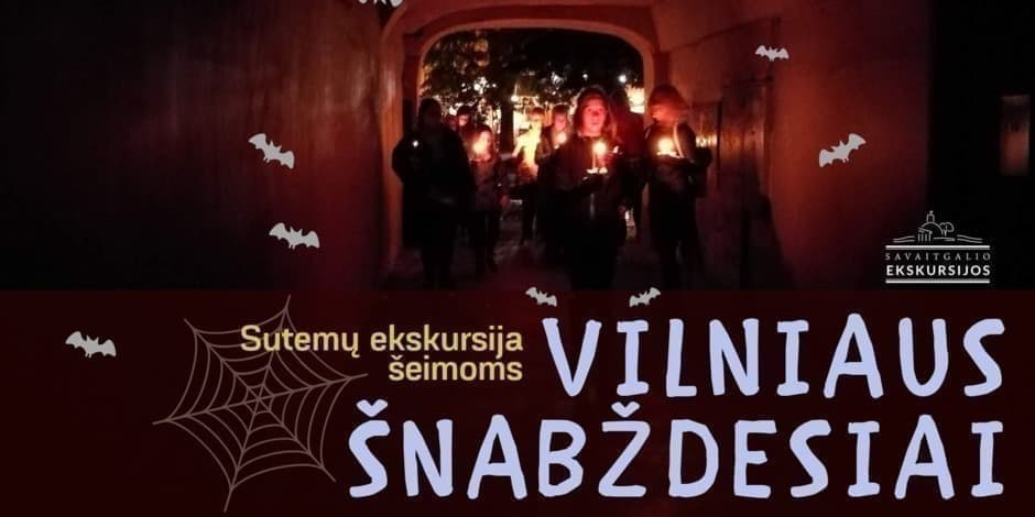 Vilniaus šnabždesiai: sutemų ekskursija šeimoms
