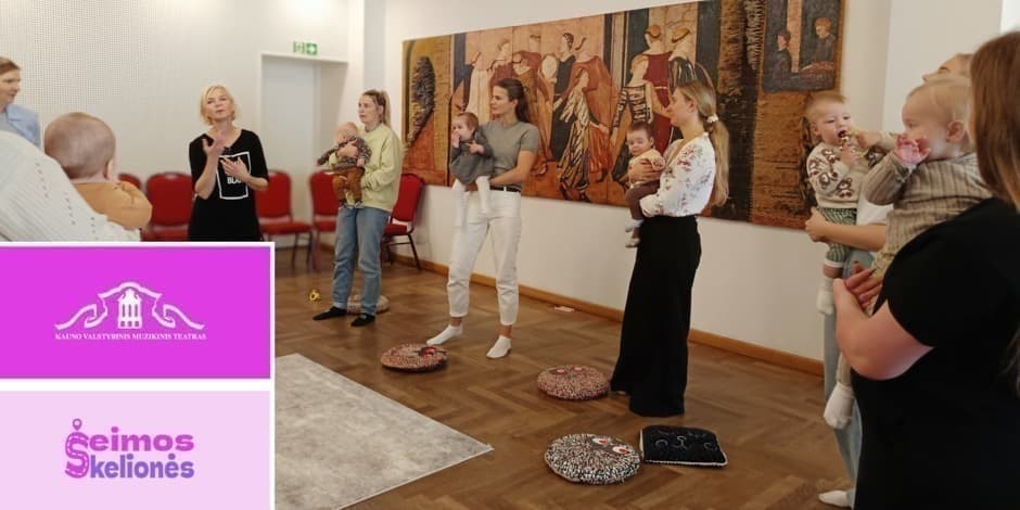 Muzikinės edukacija vaikams (nuo 6 mėn. iki 1,5 m.) | Kaunas 2026-01-21