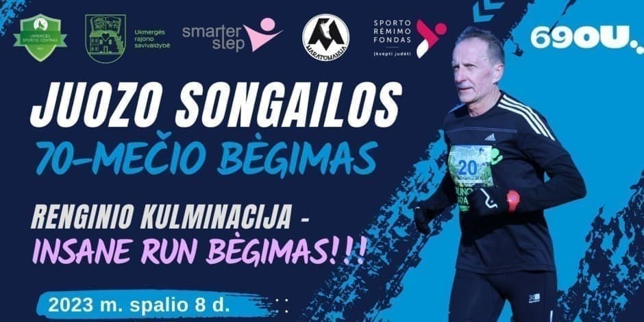 Juozo Songailos 70-mečio bėgimas + Pramoginis bėgimas