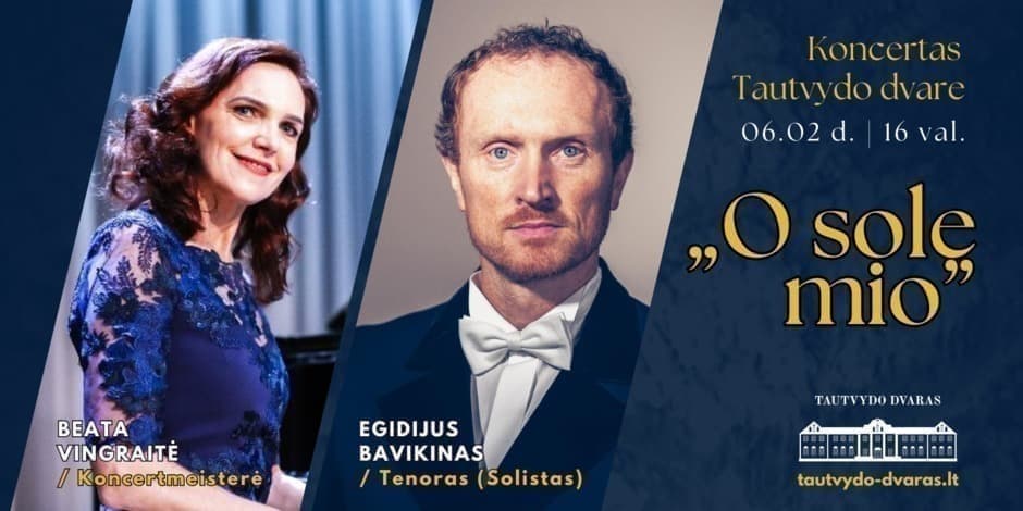 Koncertas Tautvydo dvare „O sole mio“