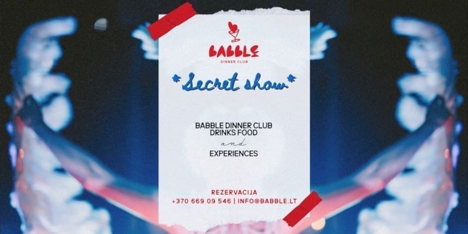 Babble Dinner Club | SECRET SHOW 01.24