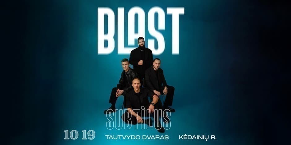 SUBTÌLUS albumo BLAST pristatymo koncertas Tautvydo dvare