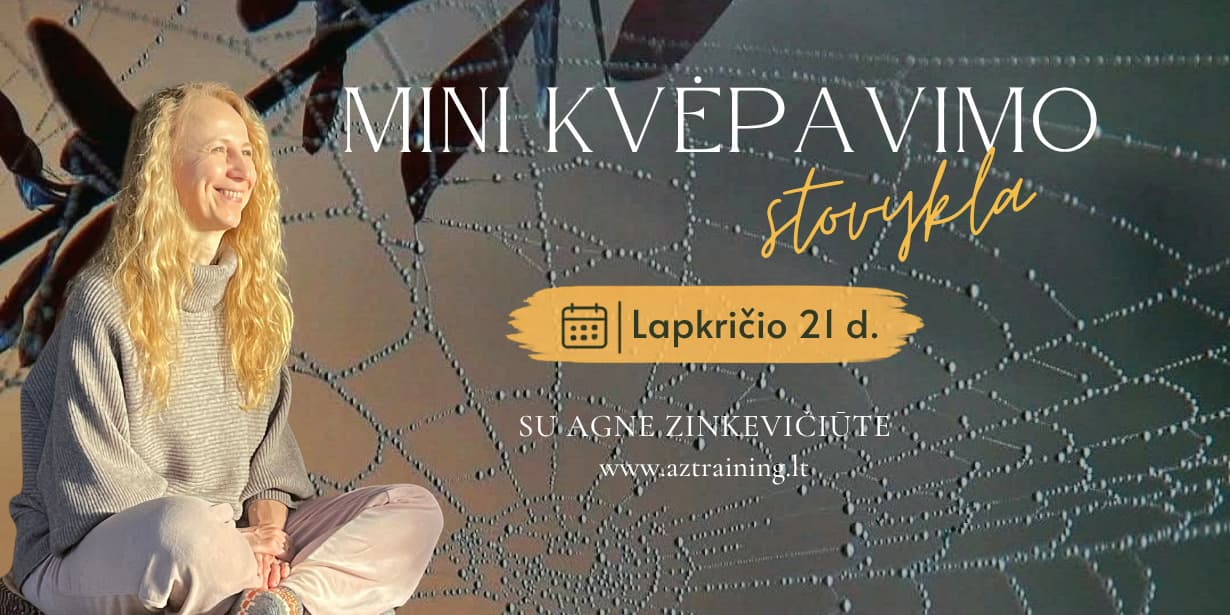 Kvėpavimo diena „Įsileidžiu ramybę“ (lapkritis)