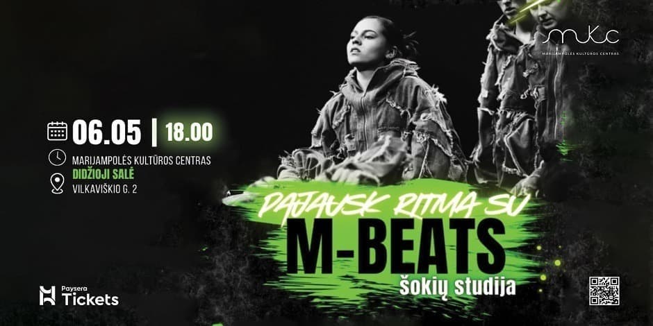 PAJAUSK RITMĄ SU „M-BEATS“