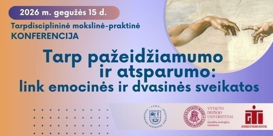Tarp pažeidžiamumo ir atsparumo: link emocinės ir dvasinės sveikatos