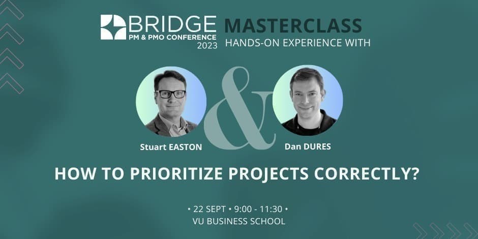 BRIDGE 2023: PM & PMO Conference - Masterclass