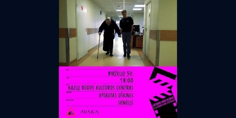 Filmo „SENELIS“ peržiūra ir susitikimas su rež. Vytautu Oškiniu