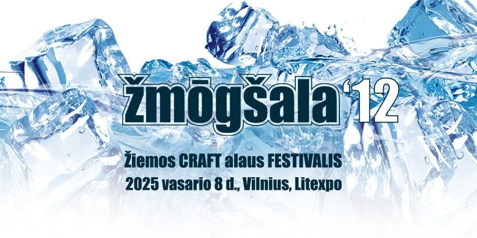 ŽMOGŠALA 2025 - žiemos CRAFT alaus paroda-mugė Vilniuje