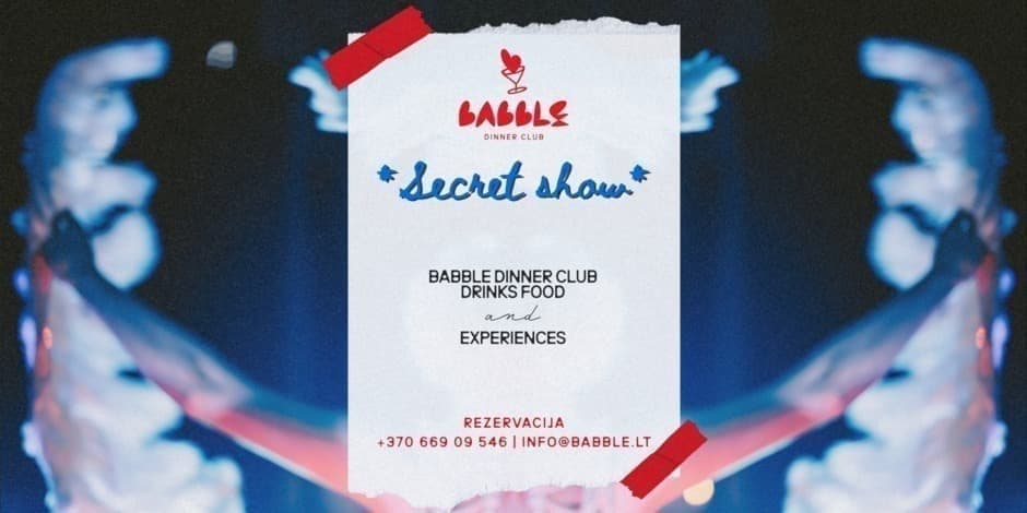 Babble Dinner Club | Secret Show | 09.26 SOLD OUT