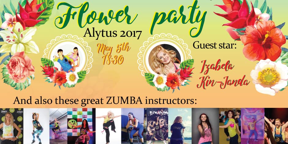 ZUMBA Flower Party Alytus 2017