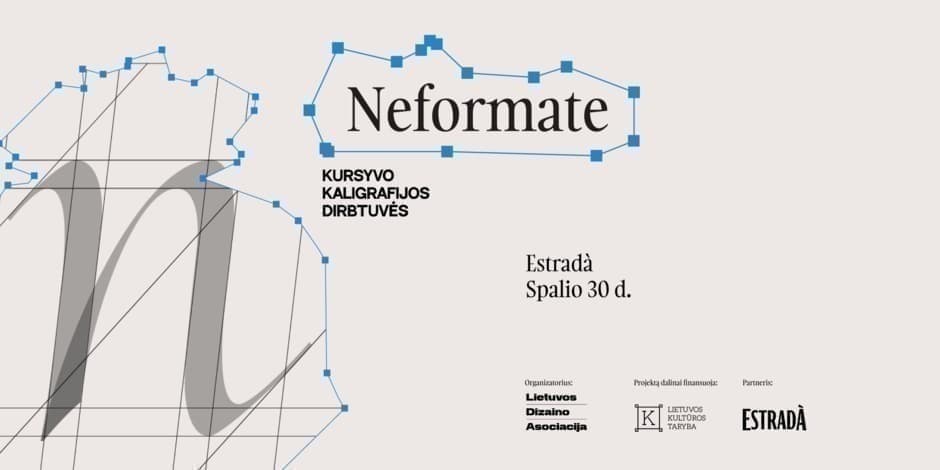 NEFORMATE nr. 45 | Kursyvo kaligrafijos dirbtuvės