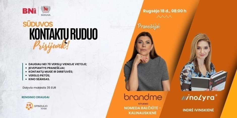 Sūduvos Kontaktų Ruduo