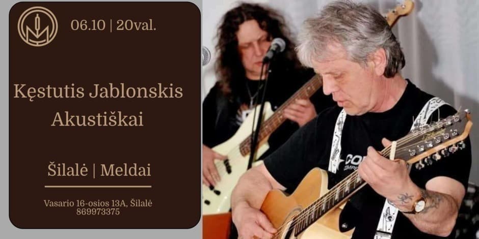 Kęstutis Jablonskis Akustiškai | Meldai