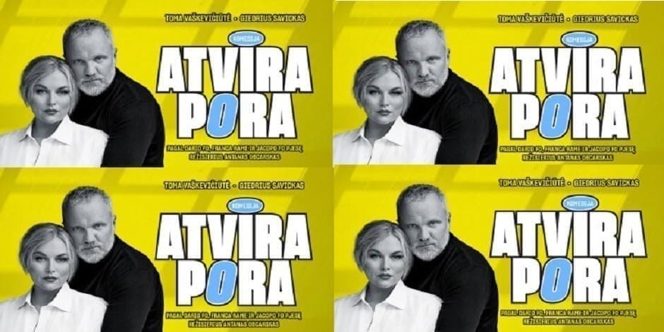 Komedija. ATVIRA PORA (Dario Fo, Franca Rame, Jacopo Fo) PREMJERA / MARIJAMPOLĖ