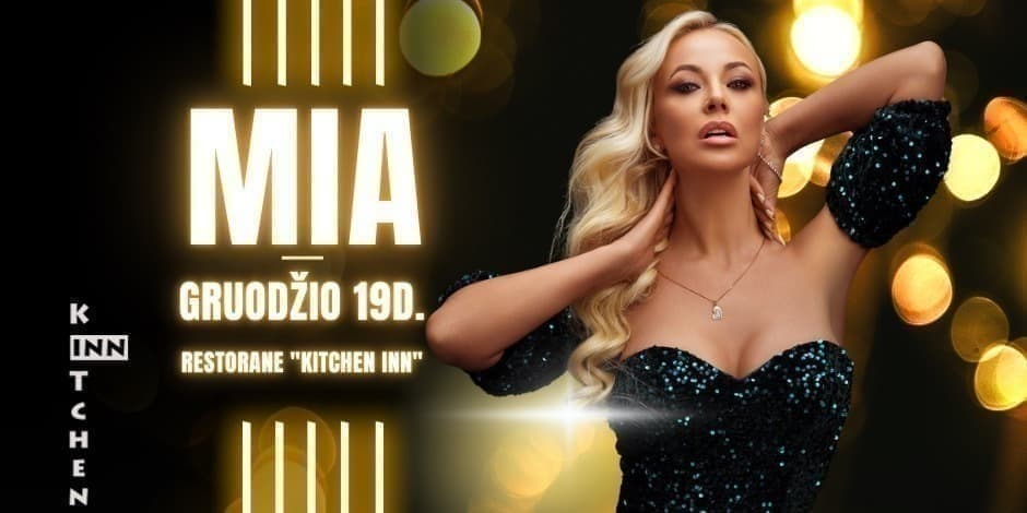 Šventinis vakaras su MIA – kai muzika tampa emocija, o kiekviena akimirka kvepia Kalėdomis!