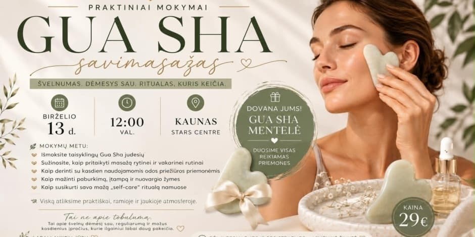 GUA SHA savimasažas