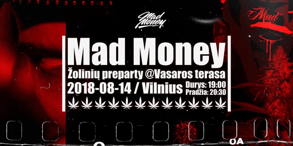 Mad Money | Žolinių preparty @Vasaros terasa