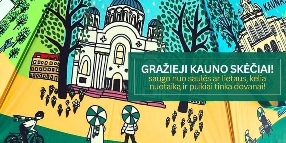 Gražieji Kauno skėčiai
