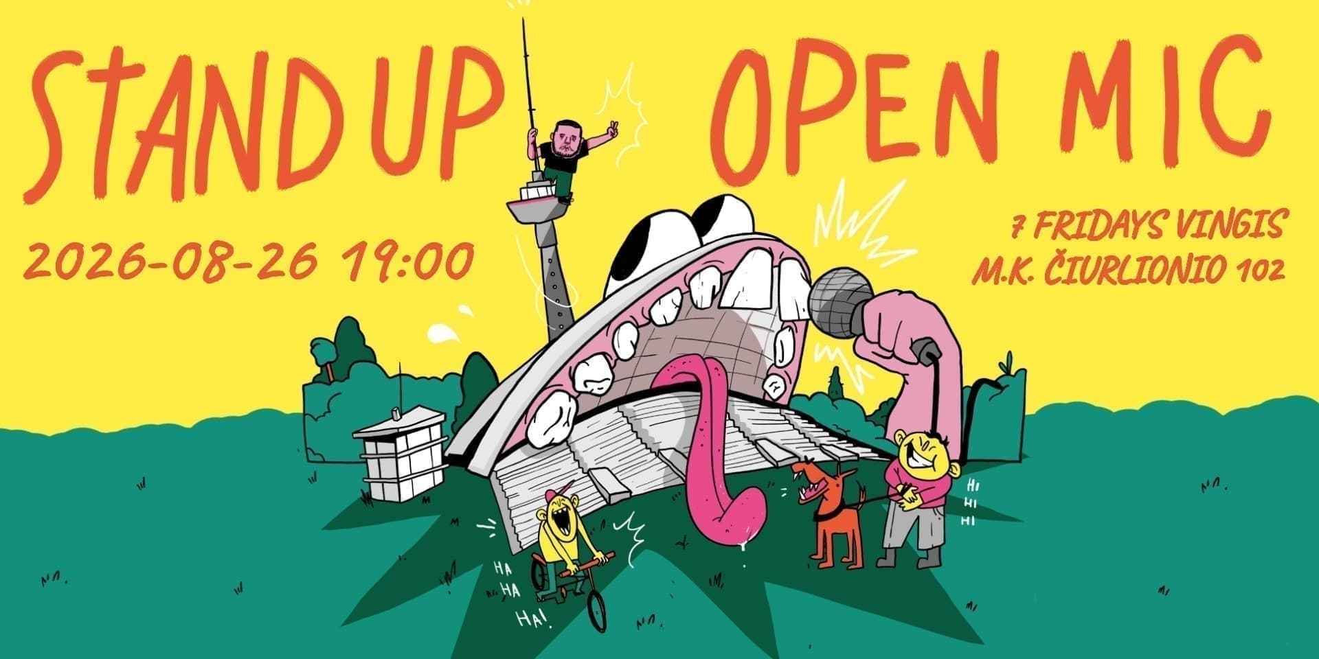 STAND UP OPEN MIC