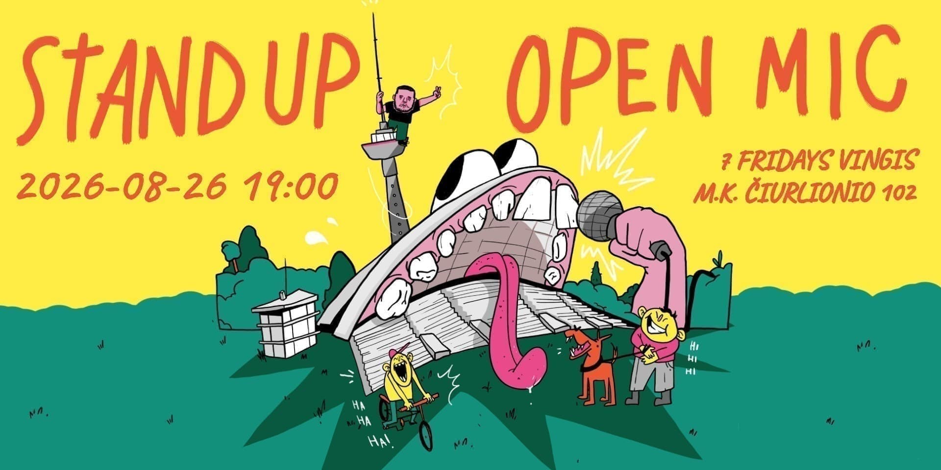 STAND UP OPEN MIC