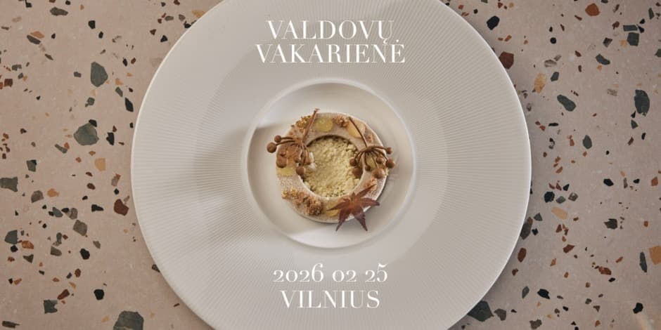 Valdovų vakarienė / Royal Tasting Dinner 2026-02-25