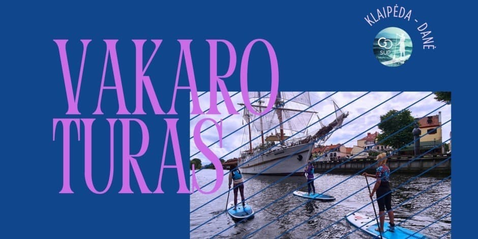 Vakarinis irklenčių turas Klaipėdoje 07-16