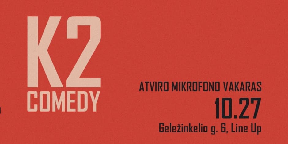 K2 Comedy - Atviras Mikrofonas