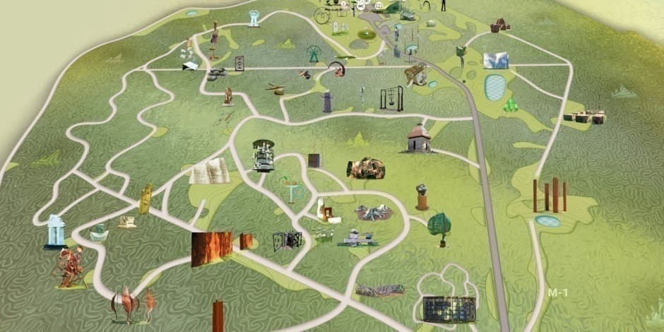 EUROPOS PARKAS, Europos centro muziejus po atviru dangumi