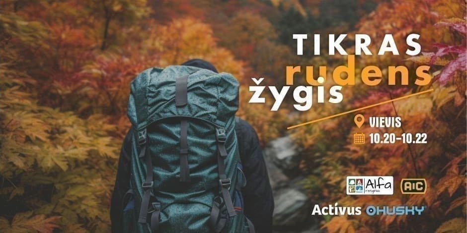 Tikras rudens žygis │spalis'23
