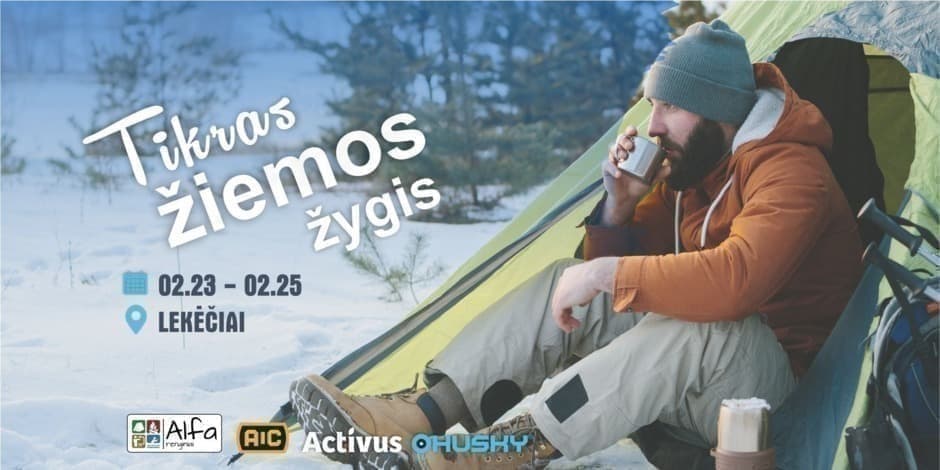 Tikras žiemos žygis │vasaris'24