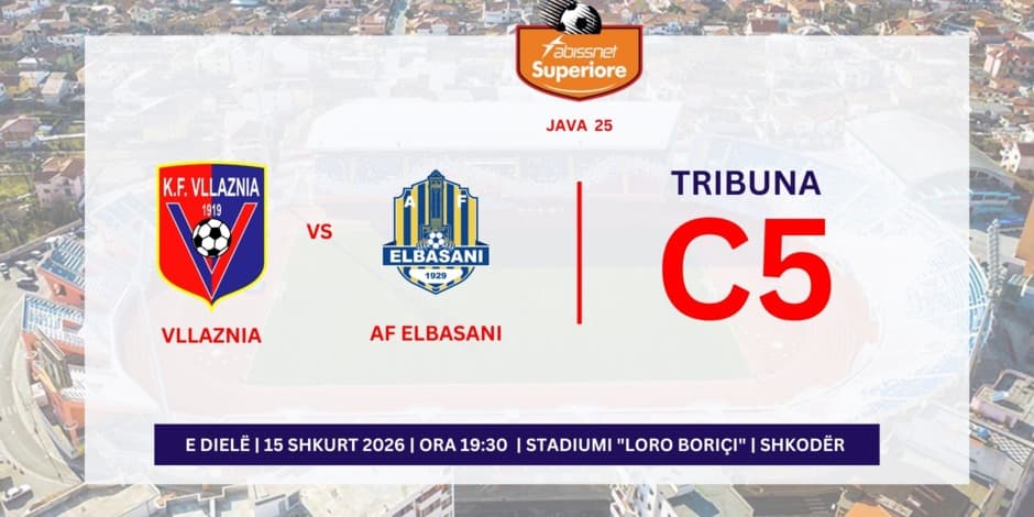 VLLAZNIA - AF ELBASANI | C5 |